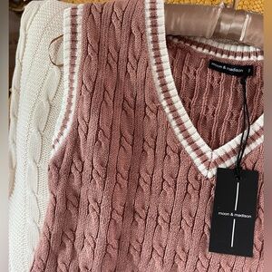 NWT Moon & Madison Vest Sz S